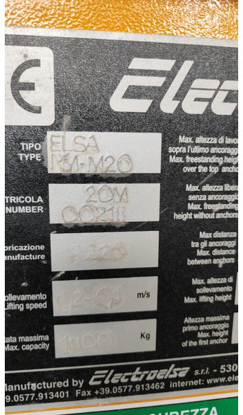 Electroelsa ELSA PM-M23 leasing Electroelsa ELSA PM-M23: obrázek 6