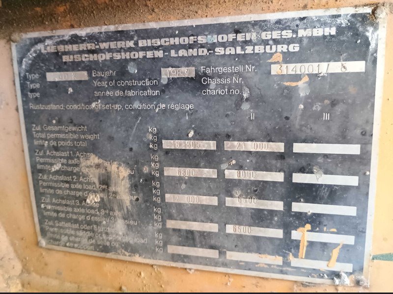 Liebherr 40K, 3x TS 30m HuH, perfect condition - Věžový jeřáb: obrázek 2 Liebherr 40K, 3x TS 30m HuH, perfect condition - Věžový jeřáb: obrázek 2