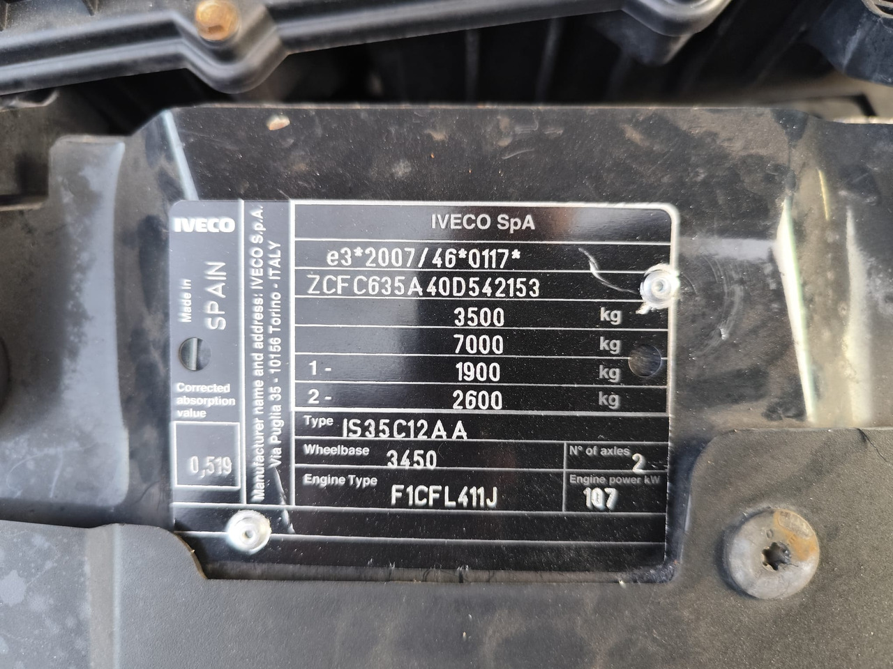 IVECO DAILY 35C15 - Auto s hydraulickou rukou, Dodávka sklápěč: obrázek 2 IVECO DAILY 35C15 - Auto s hydraulickou rukou, Dodávka sklápěč: obrázek 2