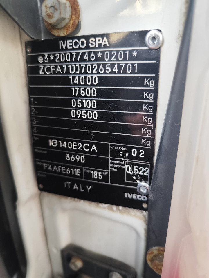 IVECO EUROCARGO 140-250 - Auto s hydraulickou rukou: obrázek 2 IVECO EUROCARGO 140-250 - Auto s hydraulickou rukou: obrázek 2