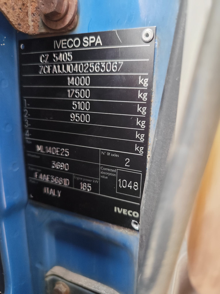 IVECO EUROCARGO 140E25 - Sklápěč: obrázek 2 IVECO EUROCARGO 140E25 - Sklápěč: obrázek 2