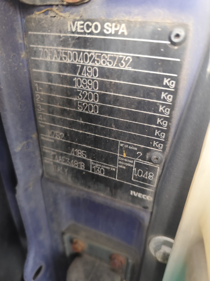 IVECO EUROCARGO 75E18 - Nákladní automobil valníkový/ Plošinový: obrázek 2 IVECO EUROCARGO 75E18 - Nákladní automobil valníkový/ Plošinový: obrázek 2
