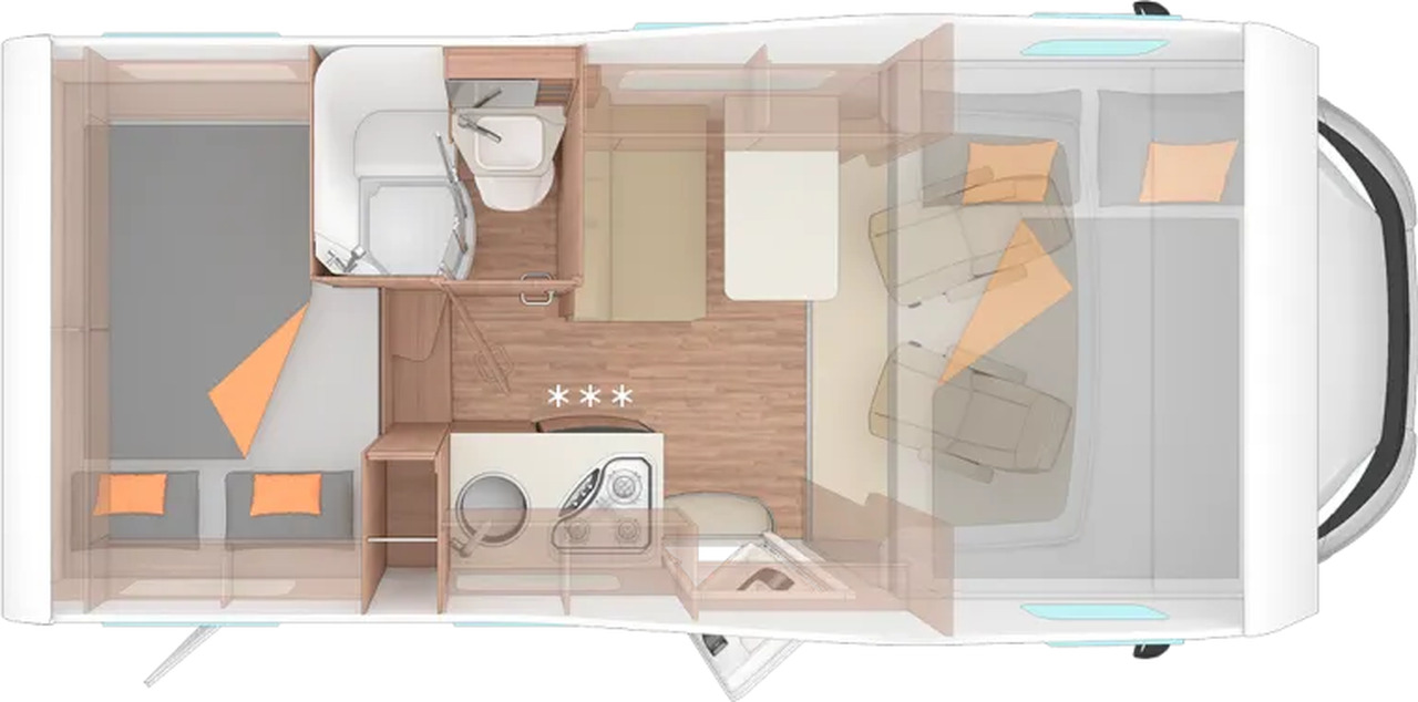 Wohnmobil Weinsberg CaraHome 550 MG - Alkovna: obrázek 2 Wohnmobil Weinsberg CaraHome 550 MG - Alkovna: obrázek 2