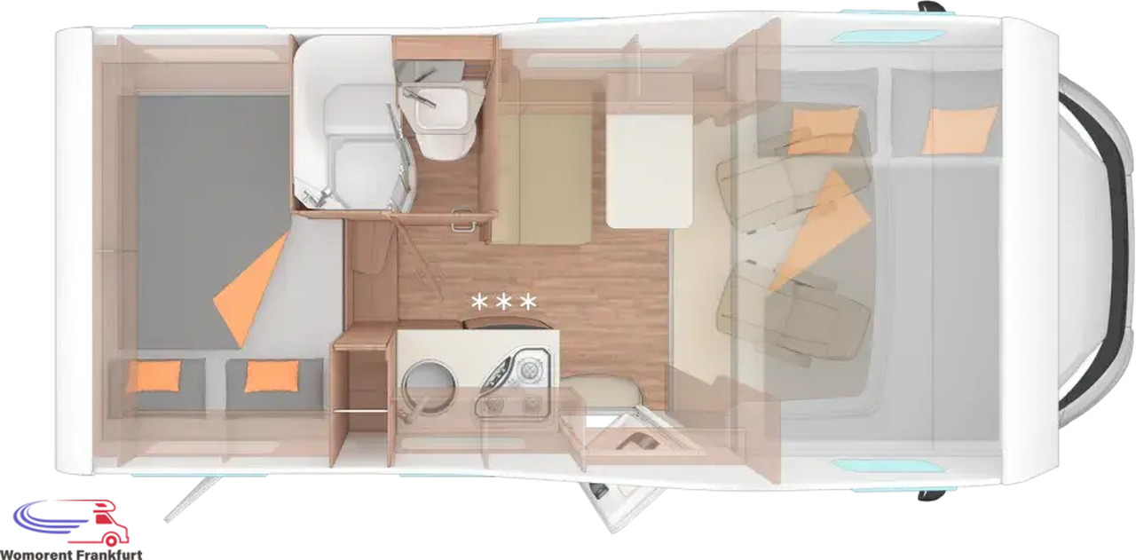 Wohnmobil Weinsberg CaraHome 550 MG - Alkovna: obrázek 3 Wohnmobil Weinsberg CaraHome 550 MG - Alkovna: obrázek 3