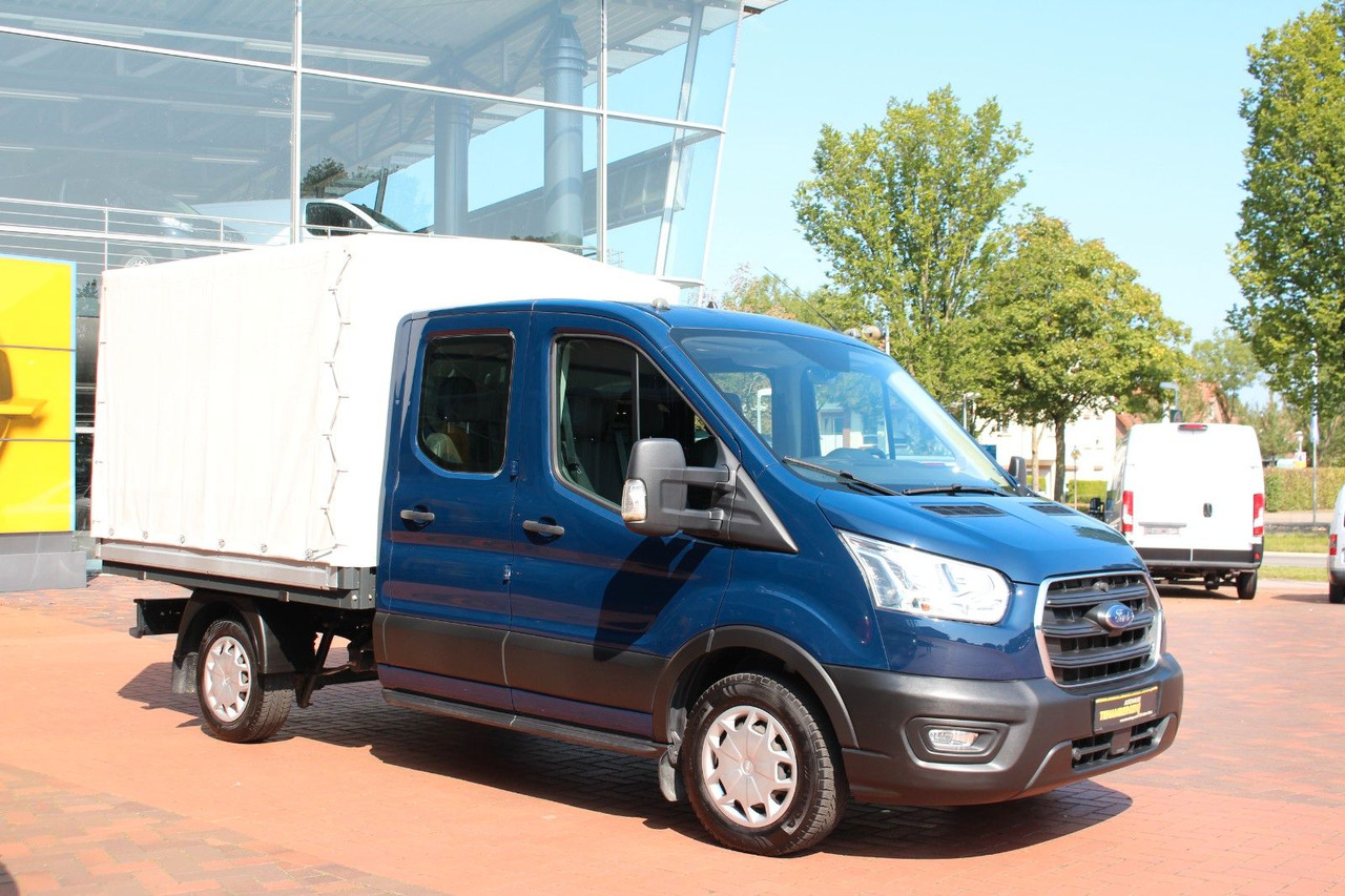 Ford Transit Pritsche 310 L2 Doka Plane el. Sitz - Plachtová dodávka, Dodávka s dvojitou kabinou: obrázek 1 Ford Transit Pritsche 310 L2 Doka Plane el. Sitz - Plachtová dodávka, Dodávka s dvojitou kabinou: obrázek 1