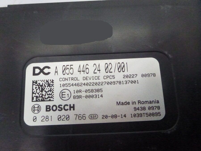 Bosch CPC5 - Řídicí blok: obrázek 2 Bosch CPC5 - Řídicí blok: obrázek 2