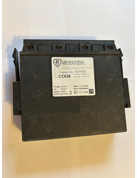 Scania COO8 - Řídicí blok: obrázek 1 Scania COO8 - Řídicí blok: obrázek 1