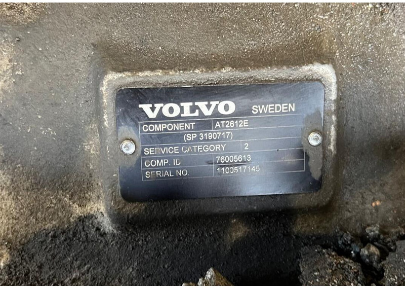 Volvo AT2612E - Převodovka: obrázek 5 Volvo AT2612E - Převodovka: obrázek 5