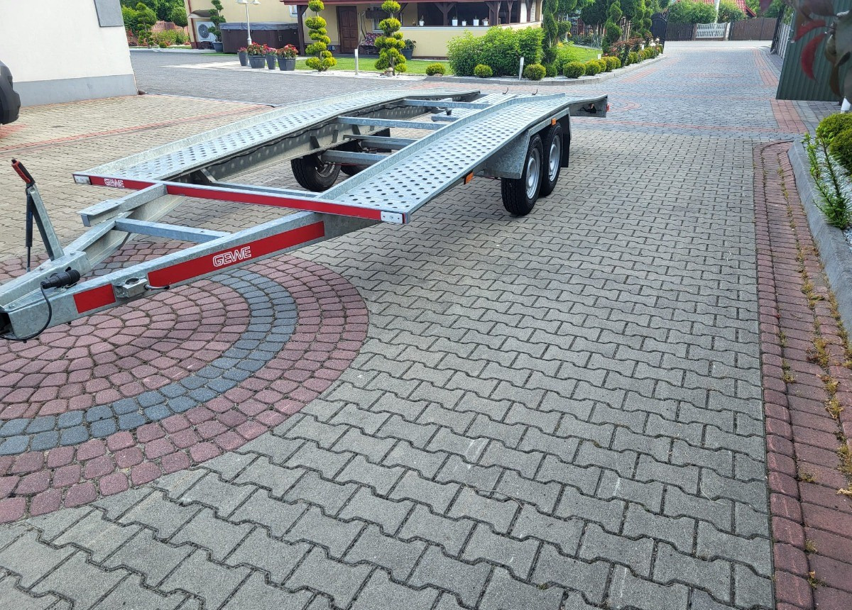 GEWE DMC 270kg długa 5m nowa nie używana Dmc Stan Idealny nowy - Přívěs na přepravu automobilů: obrázek 3 GEWE DMC 270kg długa 5m nowa nie używana Dmc Stan Idealny nowy - Přívěs na přepravu automobilů: obrázek 3