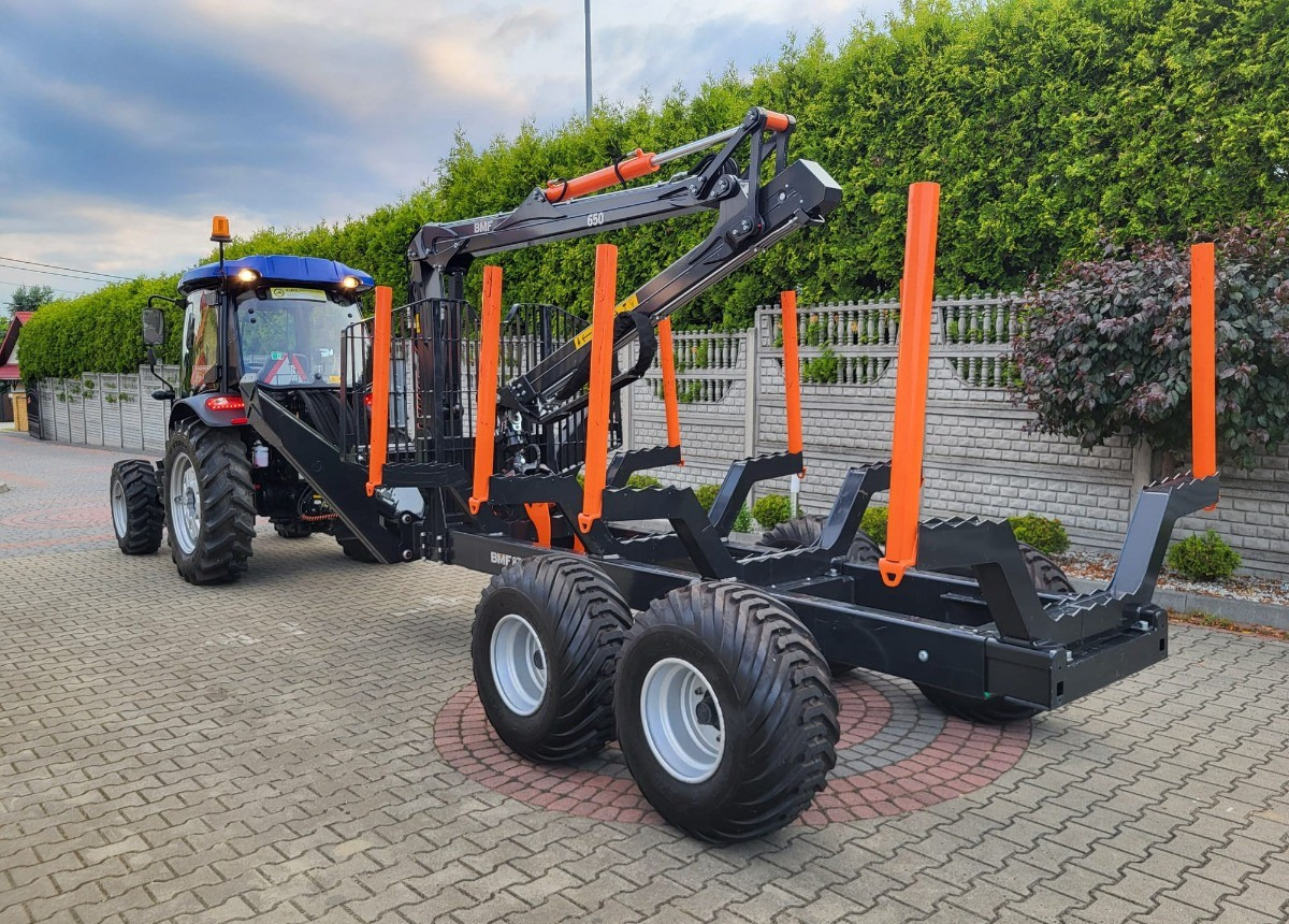 LOVOL Zestaw Traktor LOVOL M755 Przyczepa do drewna BMF 8TPro Stan Nowy Fabryczny - Harvestor: obrázek 3 LOVOL Zestaw Traktor LOVOL M755 Przyczepa do drewna BMF 8TPro Stan Nowy Fabryczny - Harvestor: obrázek 3