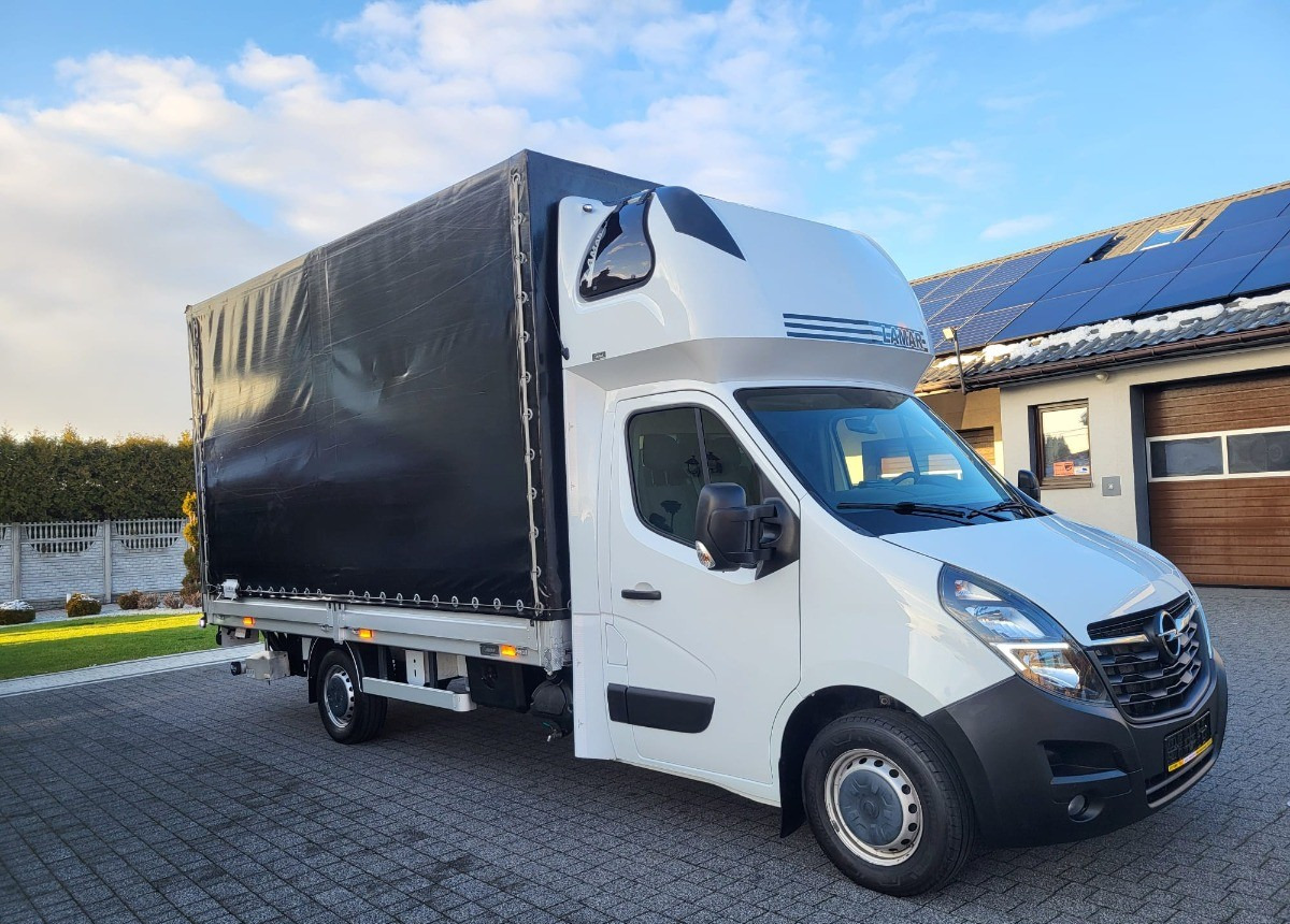 Plachtová dodávka Opel Movano z windą salon Polska: obrázek 17