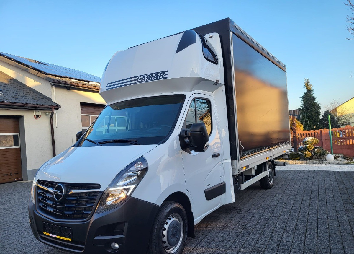 Plachtová dodávka Opel Movano z windą salon Polska: obrázek 19
