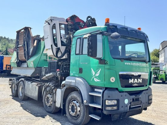 MAN TGS 35.540 8x4 mit Komptech-Zusatzeinheit - Nákladní auto, Štěpkovač: obrázek 5 MAN TGS 35.540 8x4 mit Komptech-Zusatzeinheit - Nákladní auto, Štěpkovač: obrázek 5