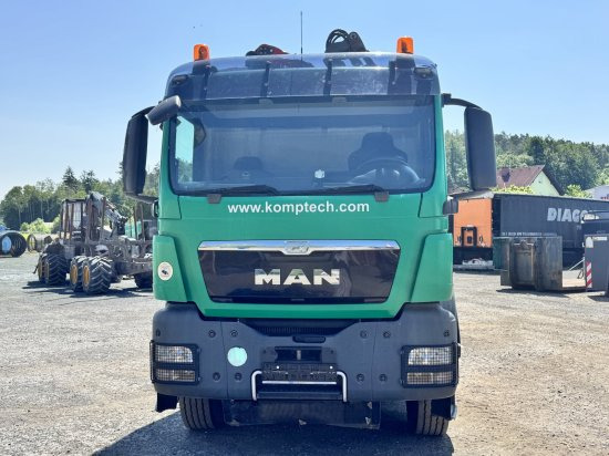 Nákladní auto, Štěpkovač MAN TGS 35.540 8x4  mit Komptech-Zusatzeinheit: obrázek 6