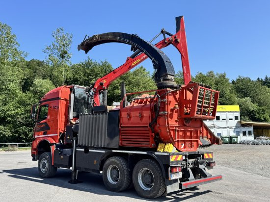 Mercedes-Benz ACTROS 6x4 DONAR 5810K ? Hack-LKW / Mobilhacker | TCS Umwelttechnik - Nákladní auto, Štěpkovač: obrázek 3 Mercedes-Benz ACTROS 6x4 DONAR 5810K ? Hack-LKW / Mobilhacker | TCS Umwelttechnik - Nákladní auto, Štěpkovač: obrázek 3