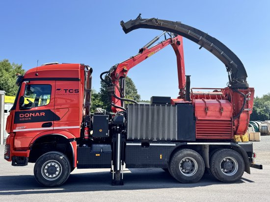 Mercedes-Benz ACTROS 6x4 DONAR 5810K ? Hack-LKW / Mobilhacker | TCS Umwelttechnik - Nákladní auto, Štěpkovač: obrázek 2 Mercedes-Benz ACTROS 6x4 DONAR 5810K ? Hack-LKW / Mobilhacker | TCS Umwelttechnik - Nákladní auto, Štěpkovač: obrázek 2