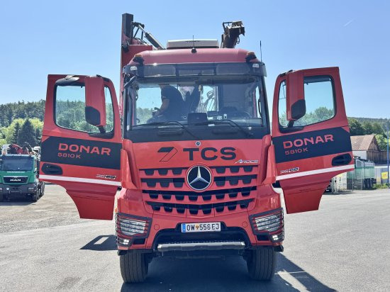 Mercedes-Benz ACTROS 6x4 DONAR 5810K ? Hack-LKW / Mobilhacker | TCS Umwelttechnik - Nákladní auto, Štěpkovač: obrázek 4 Mercedes-Benz ACTROS 6x4 DONAR 5810K ? Hack-LKW / Mobilhacker | TCS Umwelttechnik - Nákladní auto, Štěpkovač: obrázek 4
