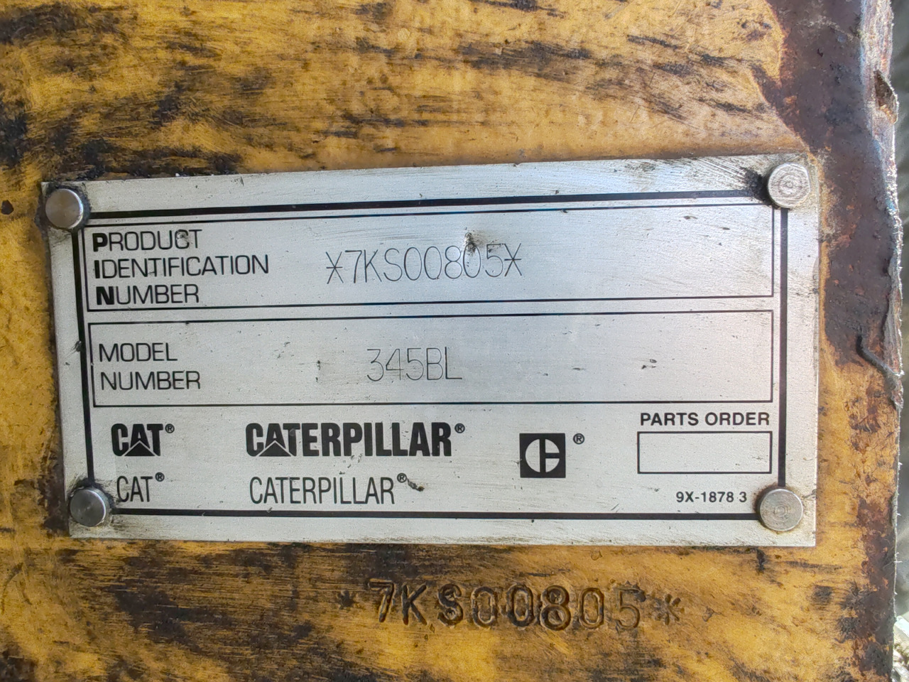 Demoliční bagr Caterpillar 345B LME: obrázek 10