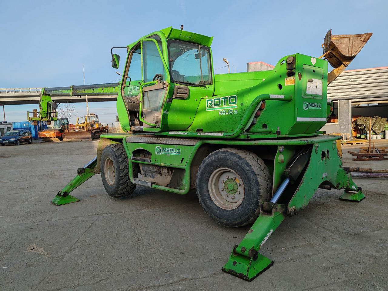 Merlo Roto 38.16S - Teleskopický manipulátor: obrázek 4 Merlo Roto 38.16S - Teleskopický manipulátor: obrázek 4