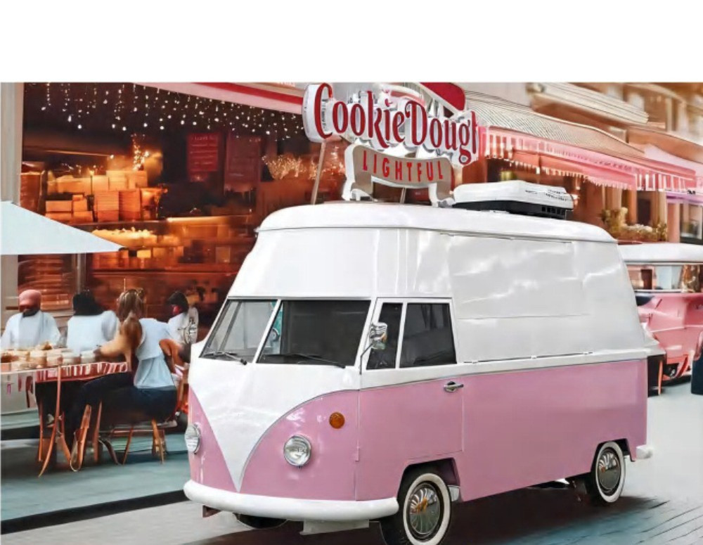 Deli Star Trailer Retro Minivan HR 4300 Electric - EU standards - Prodejní přívěs: obrázek 3 Deli Star Trailer Retro Minivan HR 4300 Electric - EU standards - Prodejní přívěs: obrázek 3