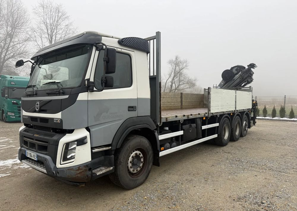 Volvo FM 410 - Nákladní automobil valníkový/ Plošinový, Auto s hydraulickou rukou: obrázek 1 Volvo FM 410 - Nákladní automobil valníkový/ Plošinový, Auto s hydraulickou rukou: obrázek 1