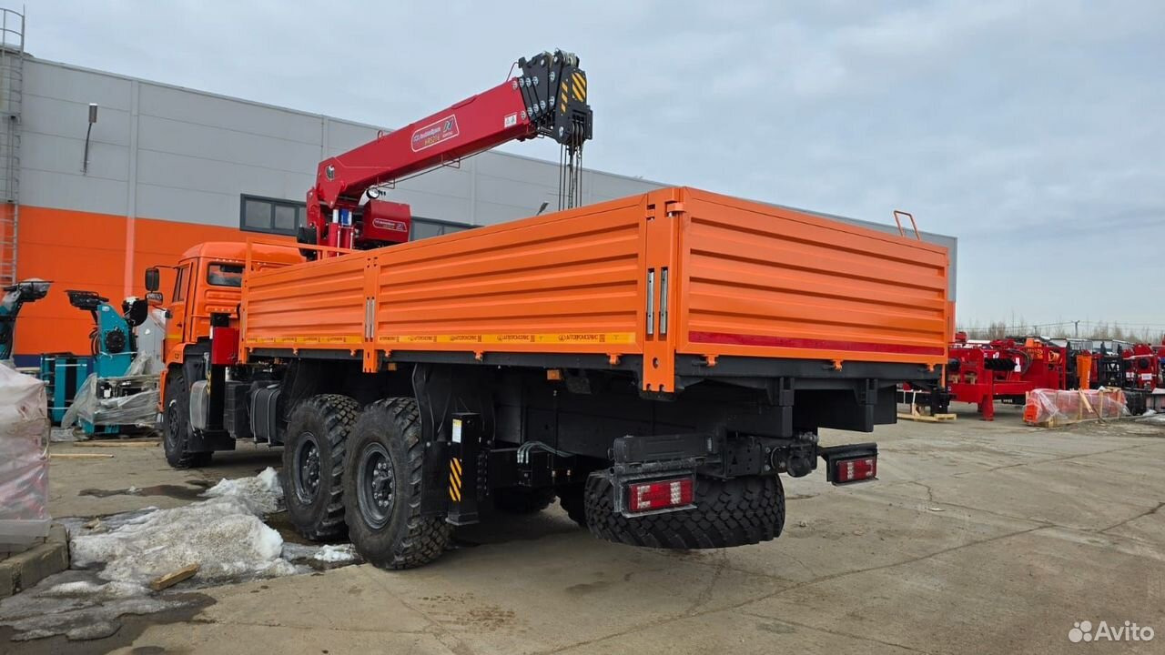 КАМАЗ 43118 - Podvozek s kabinou, Auto s hydraulickou rukou: obrázek 4 КАМАЗ 43118 - Podvozek s kabinou, Auto s hydraulickou rukou: obrázek 4