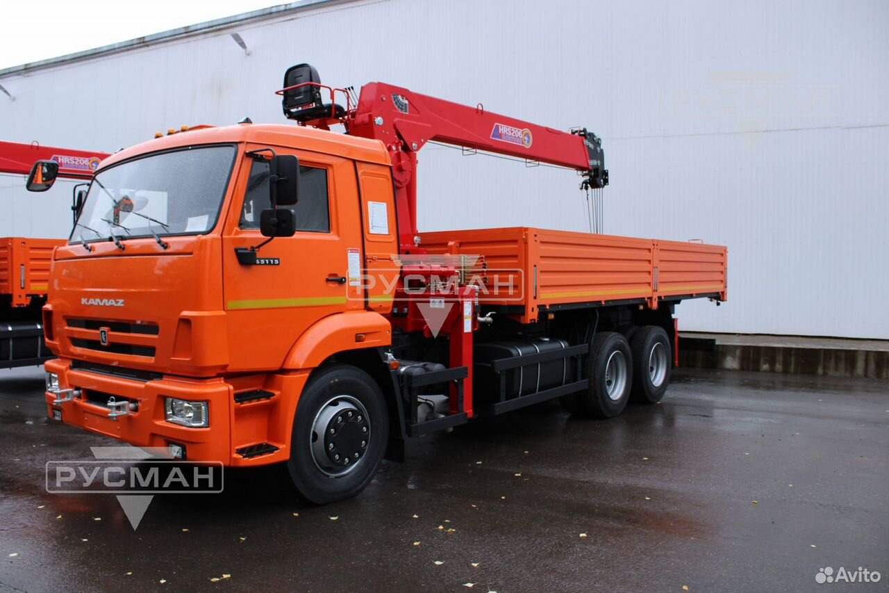 КАМАЗ 65115-48 (А5) - Podvozek s kabinou, Auto s hydraulickou rukou: obrázek 1 КАМАЗ 65115-48 (А5) - Podvozek s kabinou, Auto s hydraulickou rukou: obrázek 1