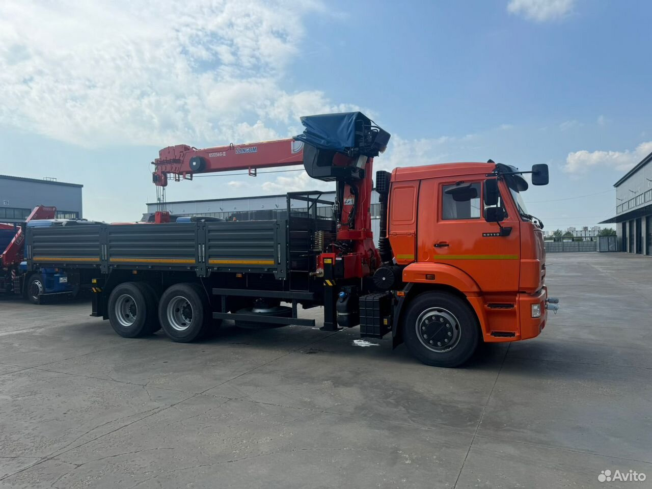 КАМАЗ 65115 - Podvozek s kabinou, Auto s hydraulickou rukou: obrázek 1 КАМАЗ 65115 - Podvozek s kabinou, Auto s hydraulickou rukou: obrázek 1