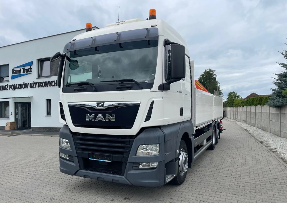 MAN TGX 26.460 HDS, PALFINGER PK 180002-EH, PILOT! - Nákladní automobil valníkový/ Plošinový, Auto s hydraulickou rukou: obrázek 1 MAN TGX 26.460 HDS, PALFINGER PK 180002-EH, PILOT! - Nákladní automobil valníkový/ Plošinový, Auto s hydraulickou rukou: obrázek 1