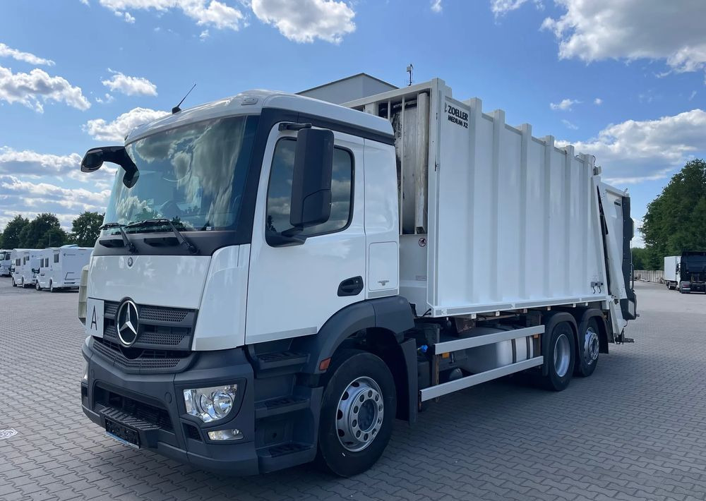 Mercedes-Benz ANTOS 2533, EURO6/ ŚMECIARKA/ ZOLLER/ DELTA - Vůz na odvoz odpadků: obrázek 1 Mercedes-Benz ANTOS 2533, EURO6/ ŚMECIARKA/ ZOLLER/ DELTA - Vůz na odvoz odpadků: obrázek 1