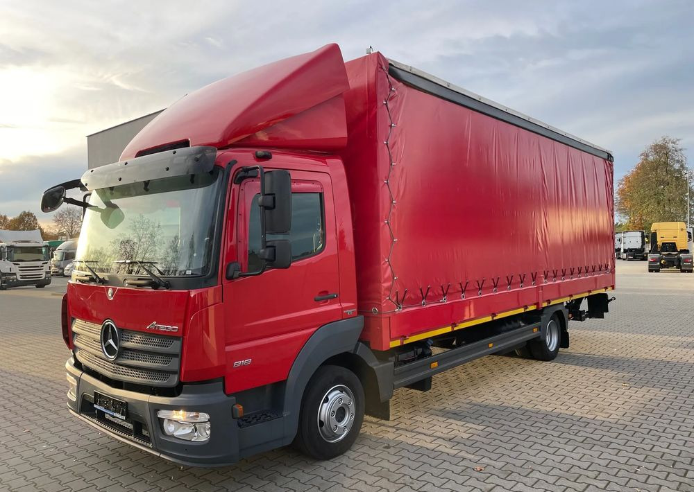 Mercedes-Benz ATEGO 818, Klima, webasto, 17 euro palet! - Plachtový nákladní auto: obrázek 2 Mercedes-Benz ATEGO 818, Klima, webasto, 17 euro palet! - Plachtový nákladní auto: obrázek 2