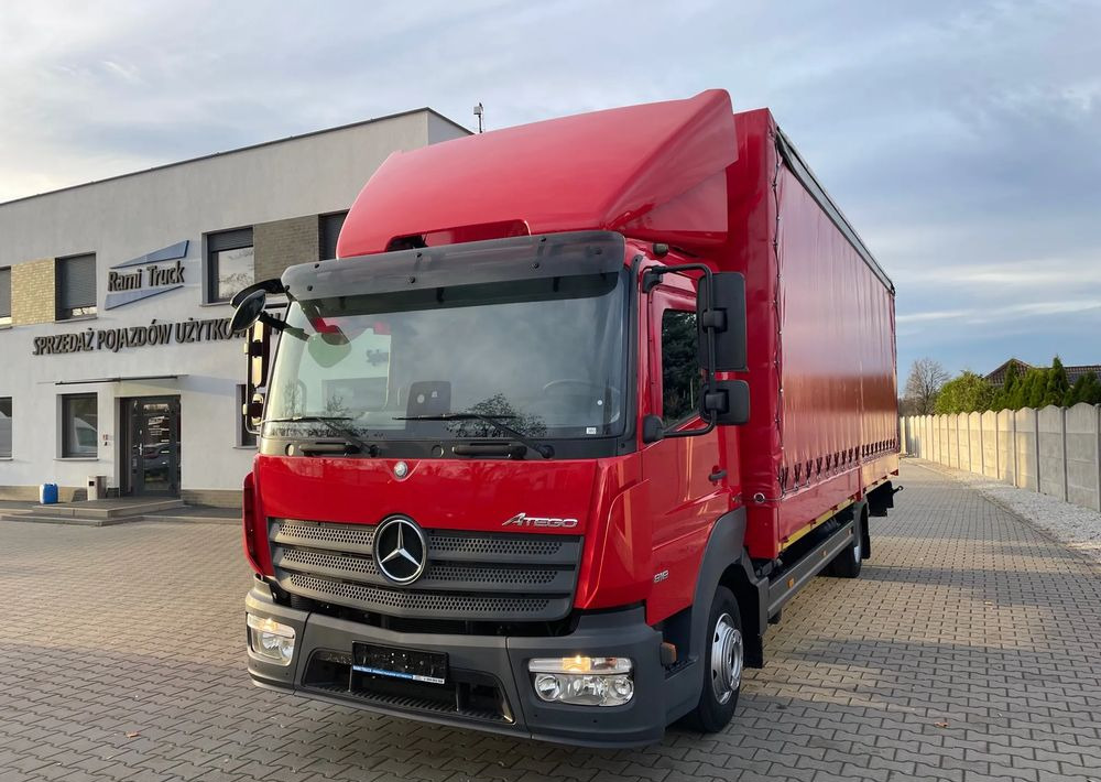 Mercedes-Benz ATEGO 818, Klima, webasto, 17 euro palet! - Plachtový nákladní auto: obrázek 1 Mercedes-Benz ATEGO 818, Klima, webasto, 17 euro palet! - Plachtový nákladní auto: obrázek 1