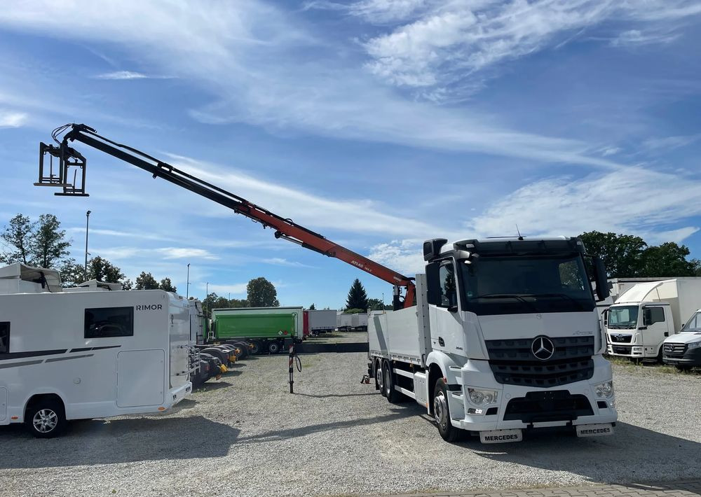 Mercedes-Benz Arocs 2545, HDS ATLAS 186.3 - PILOT - Nákladní automobil valníkový/ Plošinový, Auto s hydraulickou rukou: obrázek 4 Mercedes-Benz Arocs 2545, HDS ATLAS 186.3 - PILOT - Nákladní automobil valníkový/ Plošinový, Auto s hydraulickou rukou: obrázek 4