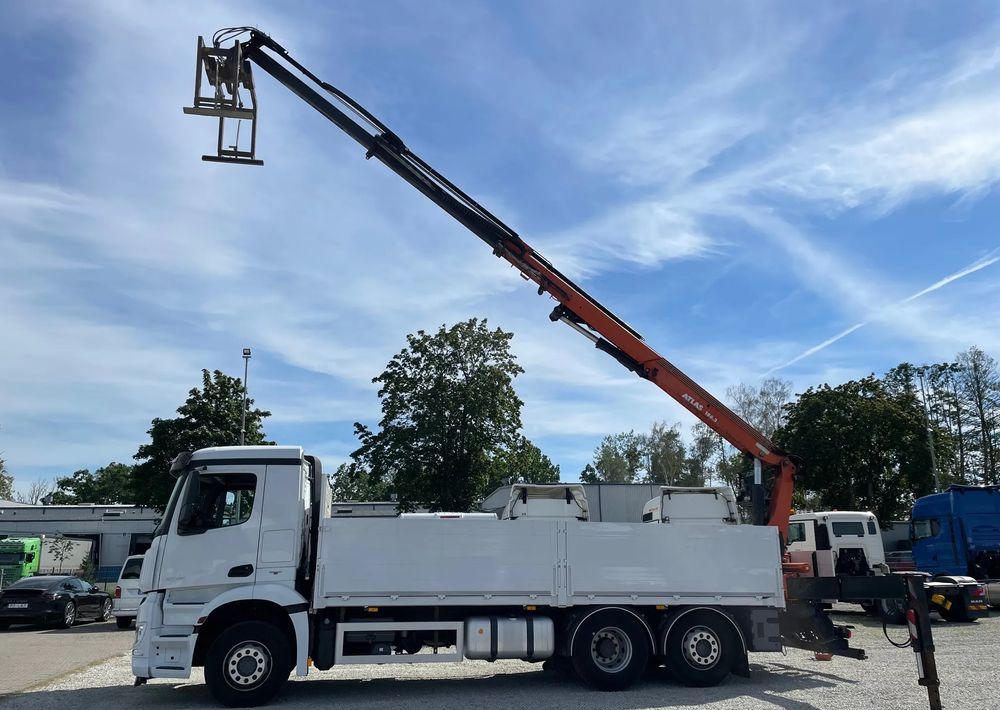 Mercedes-Benz Arocs 2545, HDS ATLAS 186.3 - PILOT - Nákladní automobil valníkový/ Plošinový, Auto s hydraulickou rukou: obrázek 3 Mercedes-Benz Arocs 2545, HDS ATLAS 186.3 - PILOT - Nákladní automobil valníkový/ Plošinový, Auto s hydraulickou rukou: obrázek 3