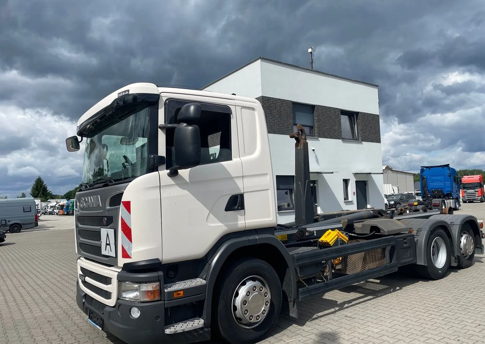 Scania R410 Hakowiec MEILLER RK20 65 - Hákový nosič kontejnerů: obrázek 3 Scania R410 Hakowiec MEILLER RK20 65 - Hákový nosič kontejnerů: obrázek 3