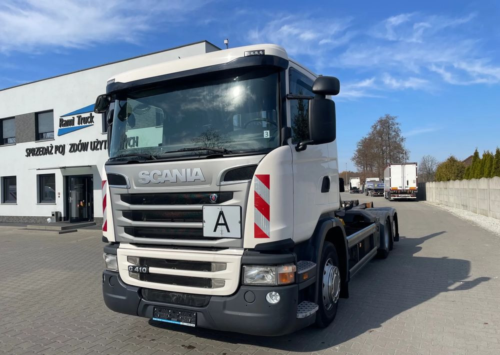 Scania R410 Hakowiec MEILLER RK20 65 - Hákový nosič kontejnerů: obrázek 2 Scania R410 Hakowiec MEILLER RK20 65 - Hákový nosič kontejnerů: obrázek 2