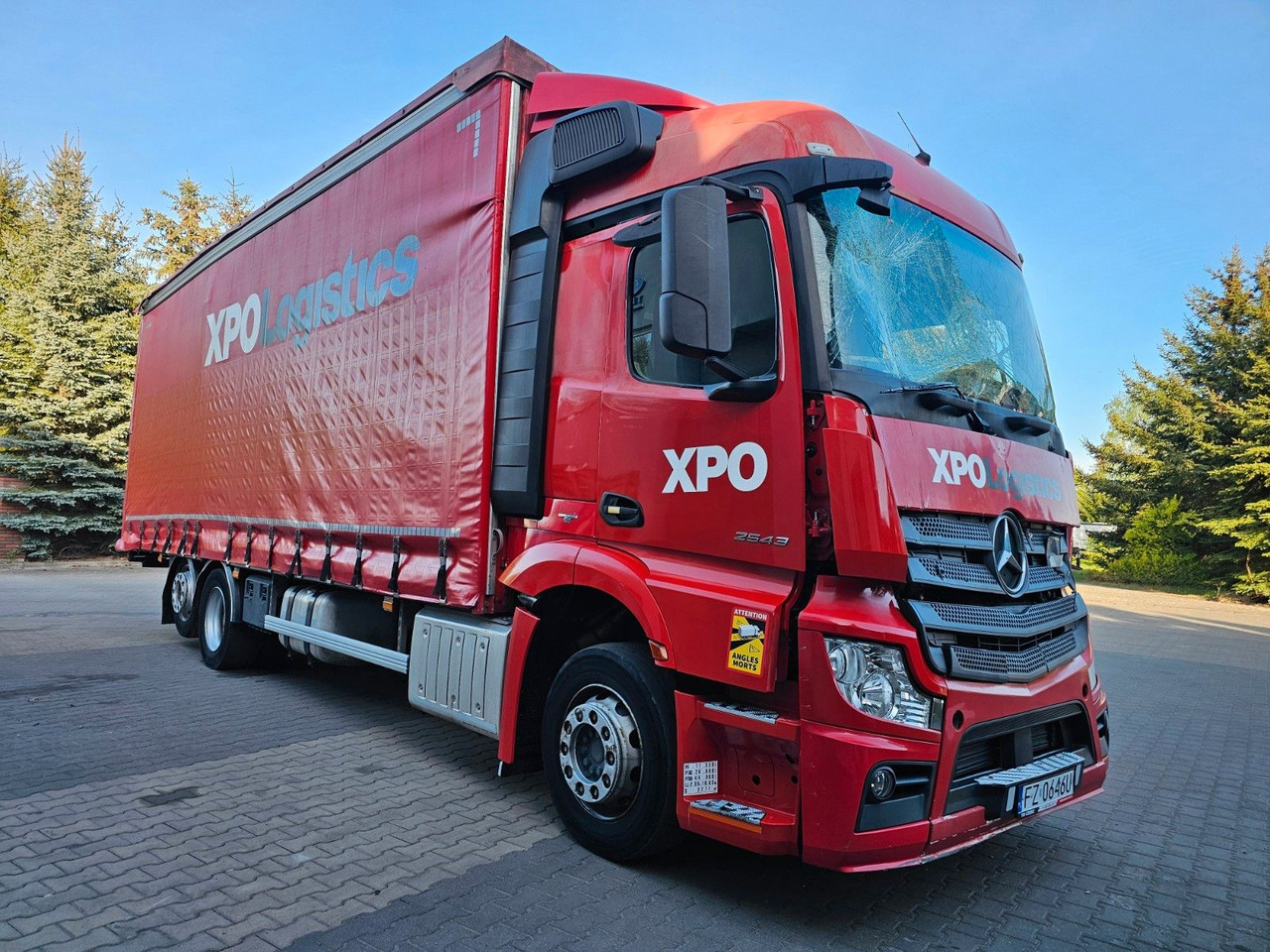 Mercedes-Benz 2543 ACTROS 6x2 JUMBO 8,2 Erhöhtes Dach Edscha - Plachtový nákladní auto: obrázek 2 Mercedes-Benz 2543 ACTROS 6x2 JUMBO 8,2 Erhöhtes Dach Edscha - Plachtový nákladní auto: obrázek 2