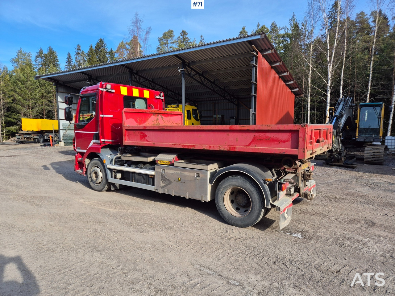 DAF LF55 Hook pallet - Hákový nosič kontejnerů: obrázek 3 DAF LF55 Hook pallet - Hákový nosič kontejnerů: obrázek 3