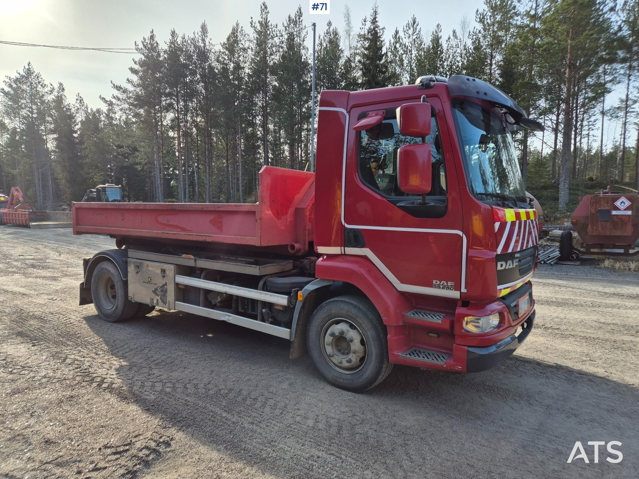 DAF LF55 Hook pallet - Hákový nosič kontejnerů: obrázek 5 DAF LF55 Hook pallet - Hákový nosič kontejnerů: obrázek 5