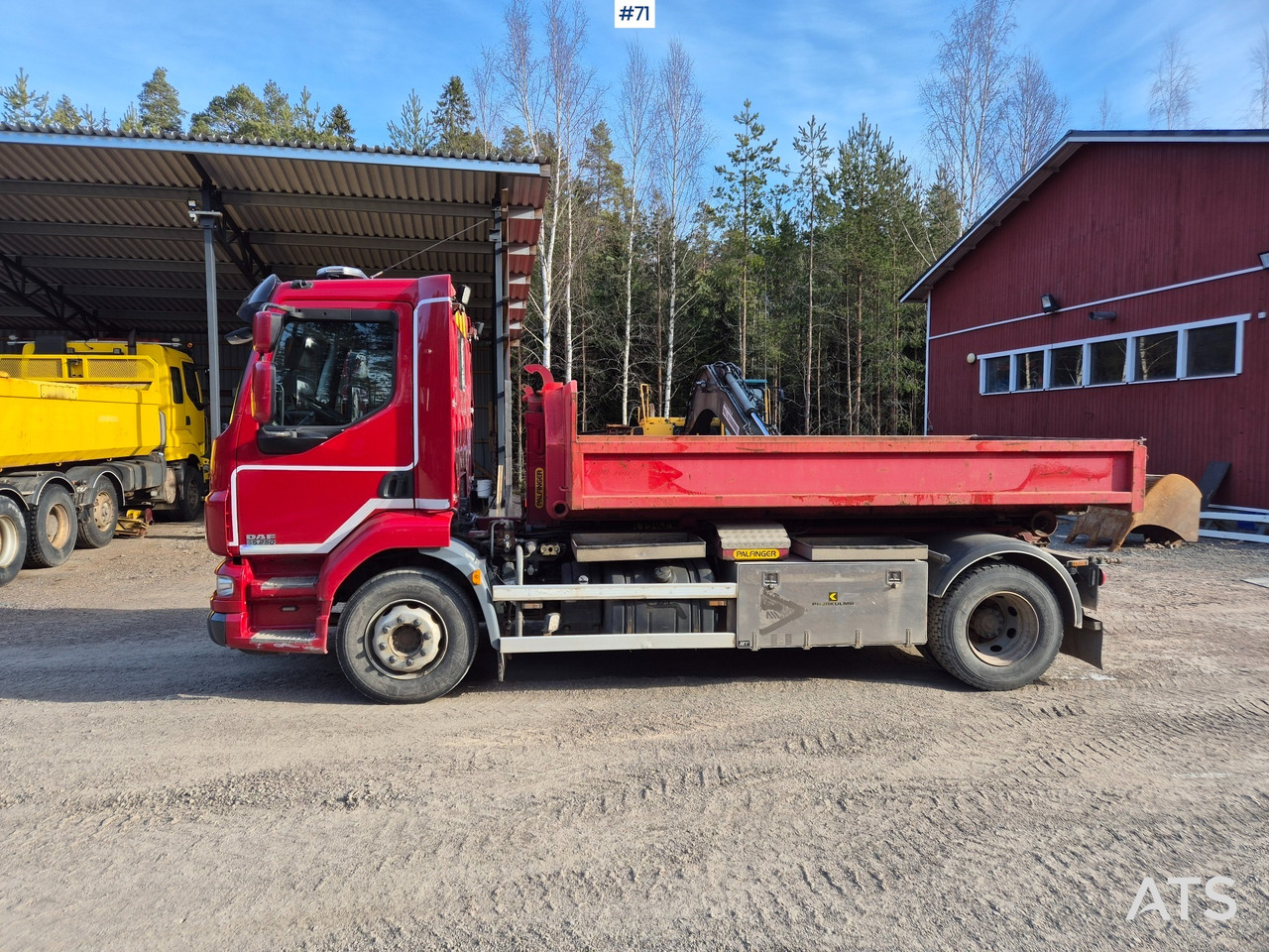 DAF LF55 Hook pallet - Hákový nosič kontejnerů: obrázek 2 DAF LF55 Hook pallet - Hákový nosič kontejnerů: obrázek 2