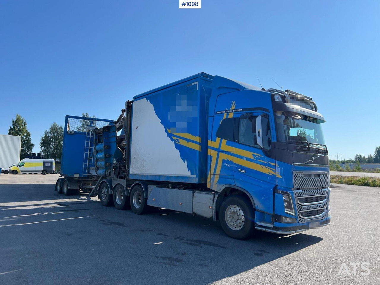 Volvo FH16 8*4 Flishugg - Štěpkovač: obrázek 2 Volvo FH16 8*4 Flishugg - Štěpkovač: obrázek 2