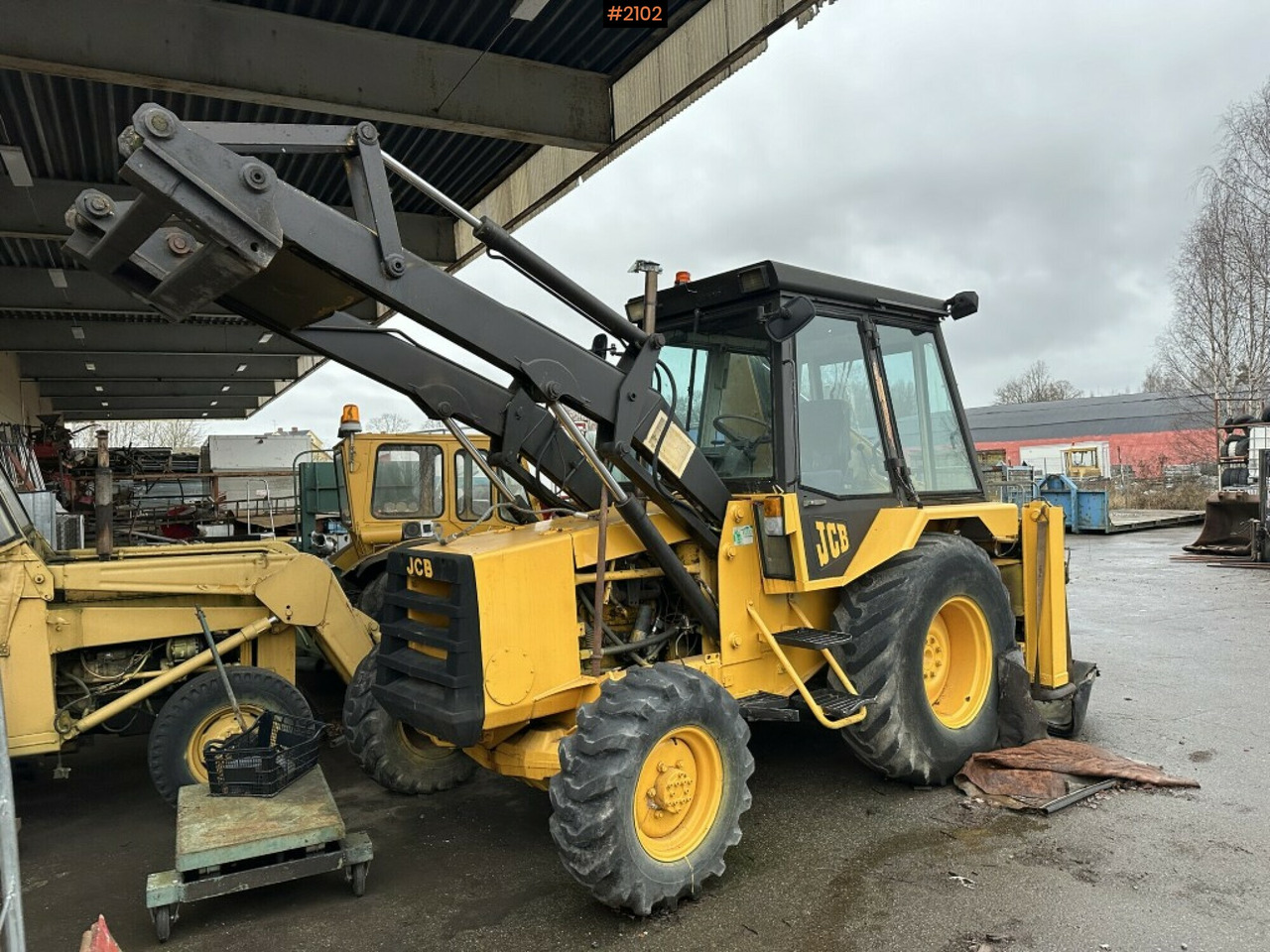 Backhoe loader JCB 3D-4 Rep. object - Traktor: obrázek 1 Backhoe loader JCB 3D-4 Rep. object - Traktor: obrázek 1