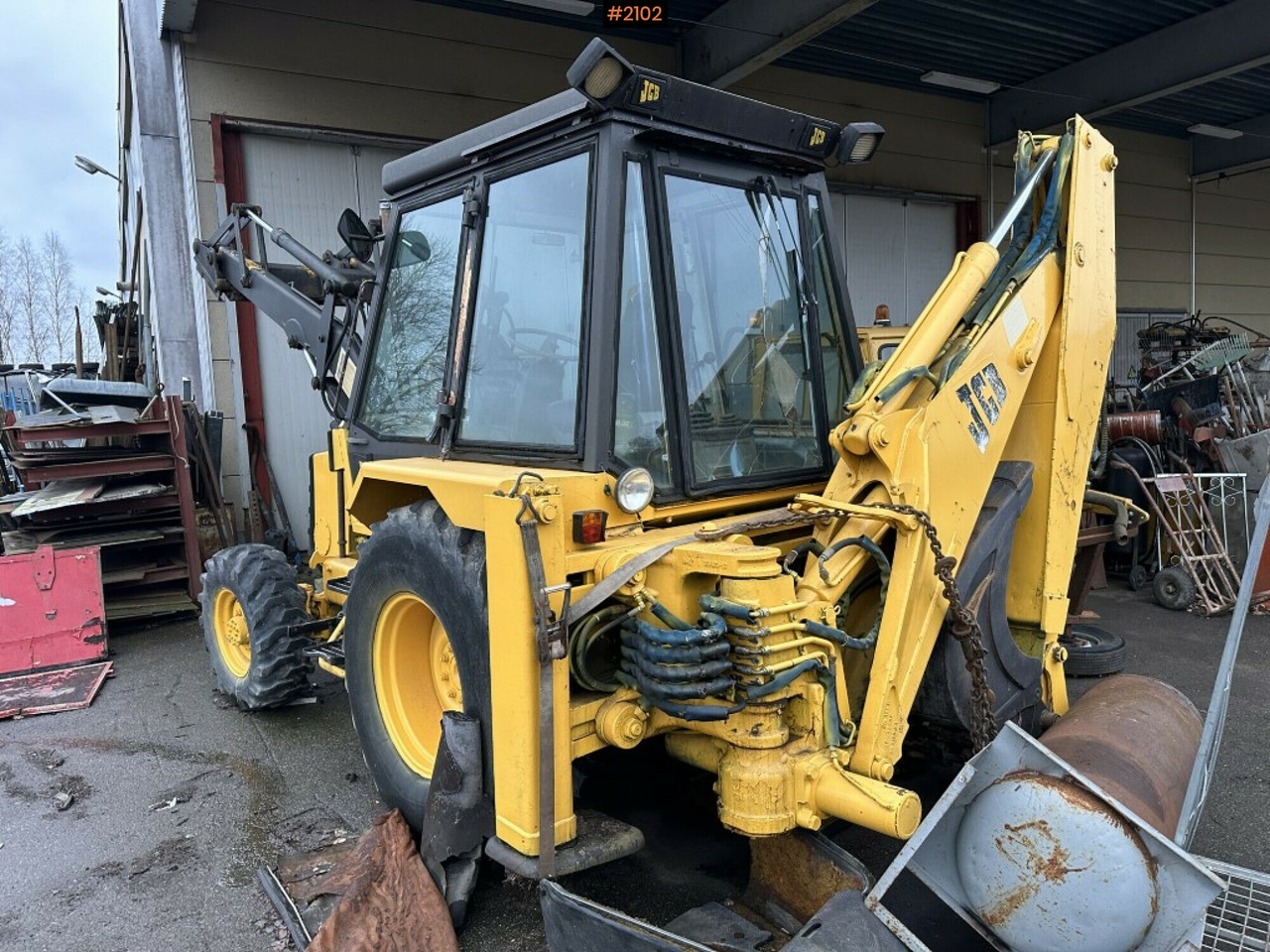 Backhoe loader JCB 3D-4 Rep. object - Traktor: obrázek 3 Backhoe loader JCB 3D-4 Rep. object - Traktor: obrázek 3