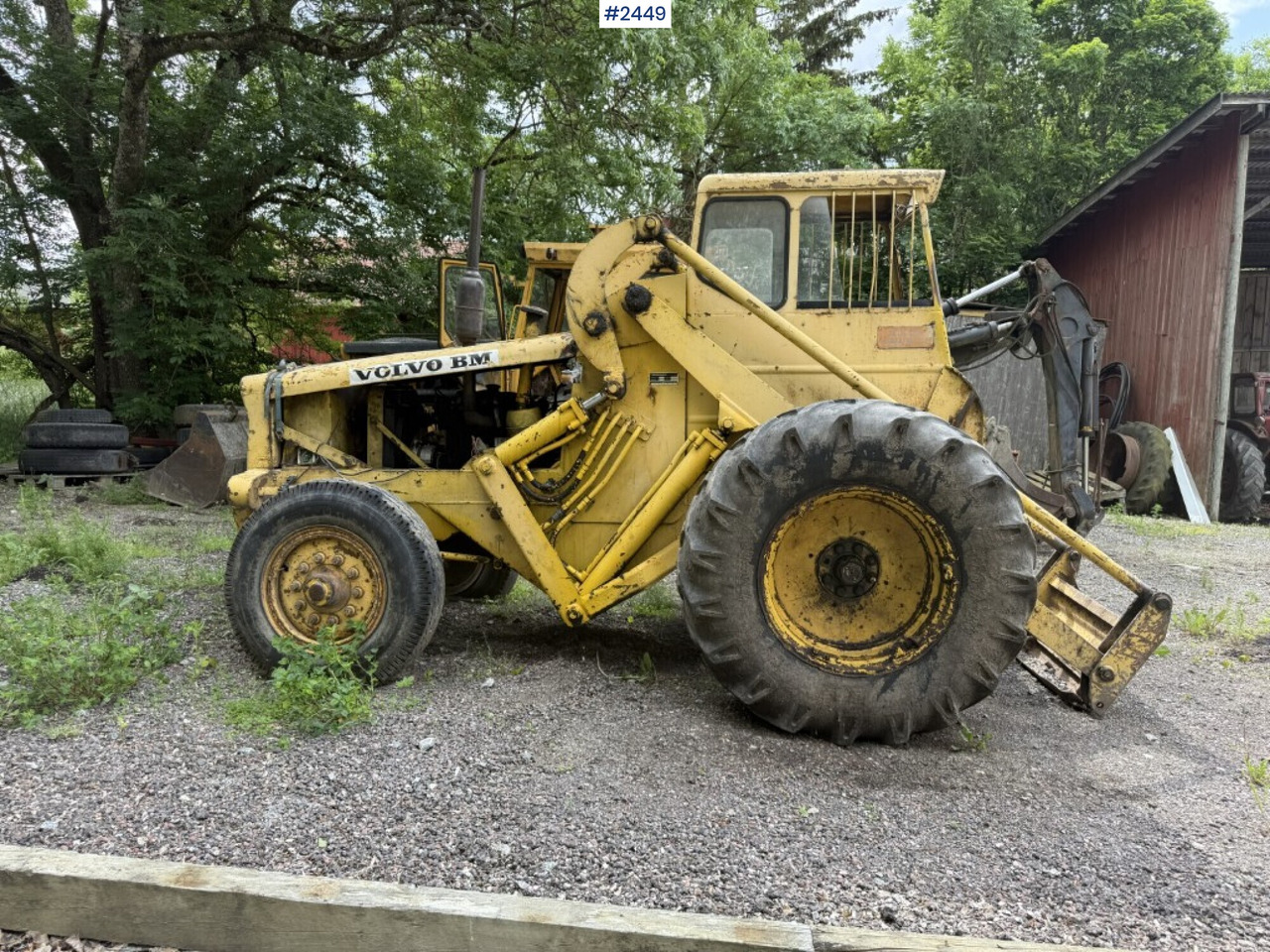 Backhoe loader Volvo BM LM 218 Repair item - Traktor: obrázek 2 Backhoe loader Volvo BM LM 218 Repair item - Traktor: obrázek 2