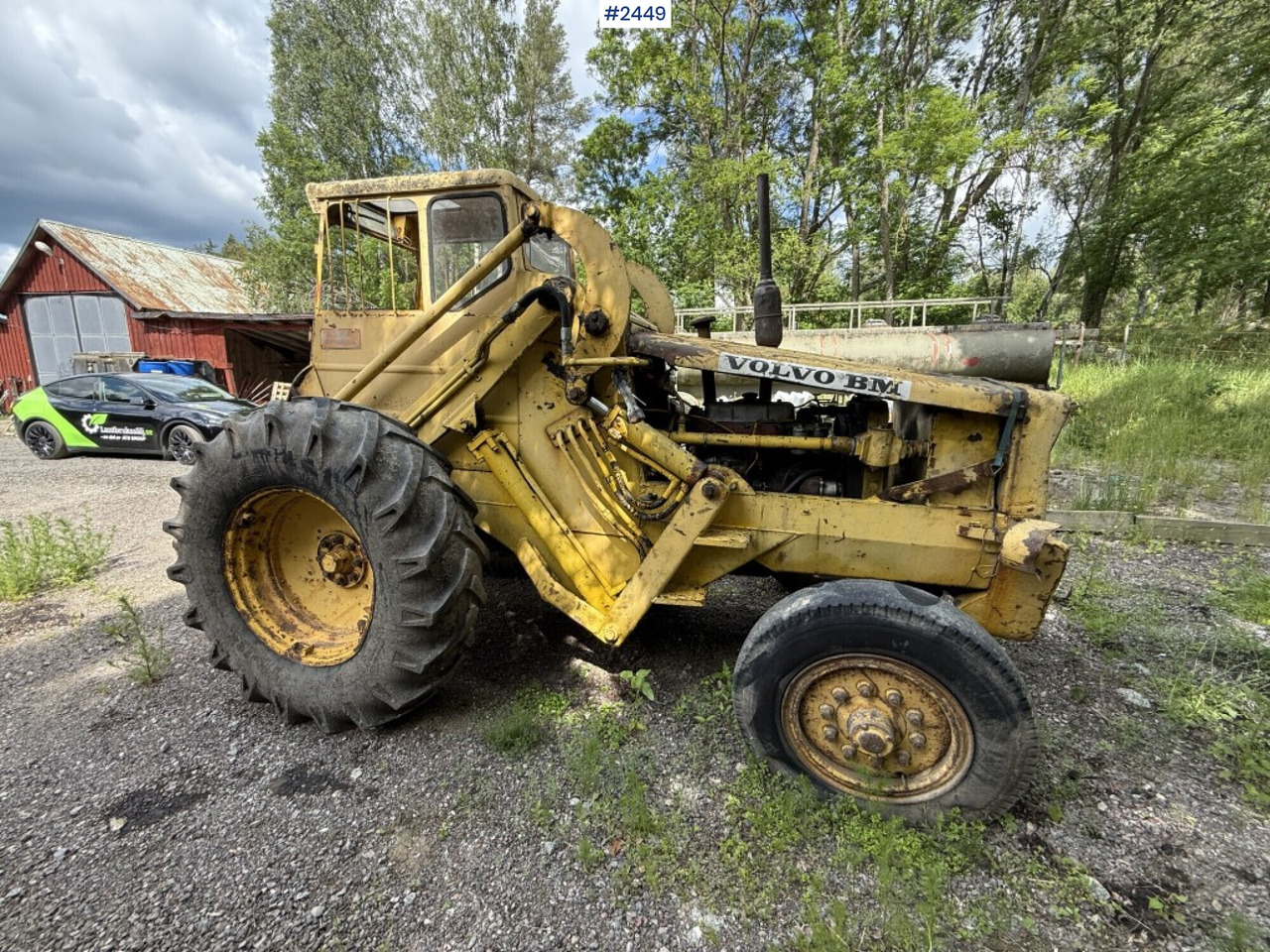 Traktor Backhoe loader Volvo BM LM 218 Repair item: obrázek 6