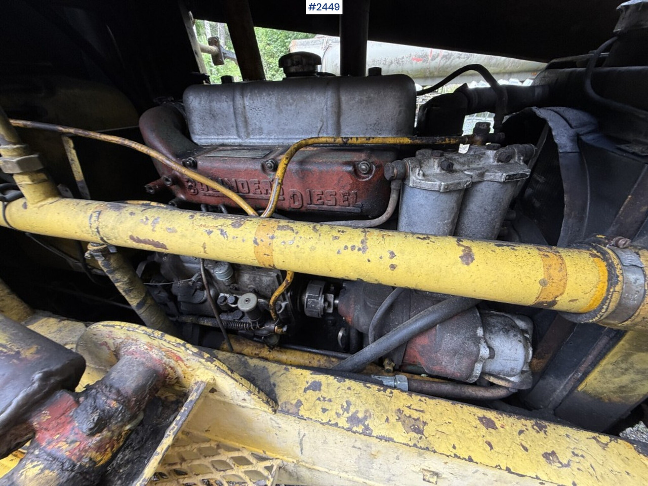 Traktor Backhoe loader Volvo BM LM 218 Repair item: obrázek 18