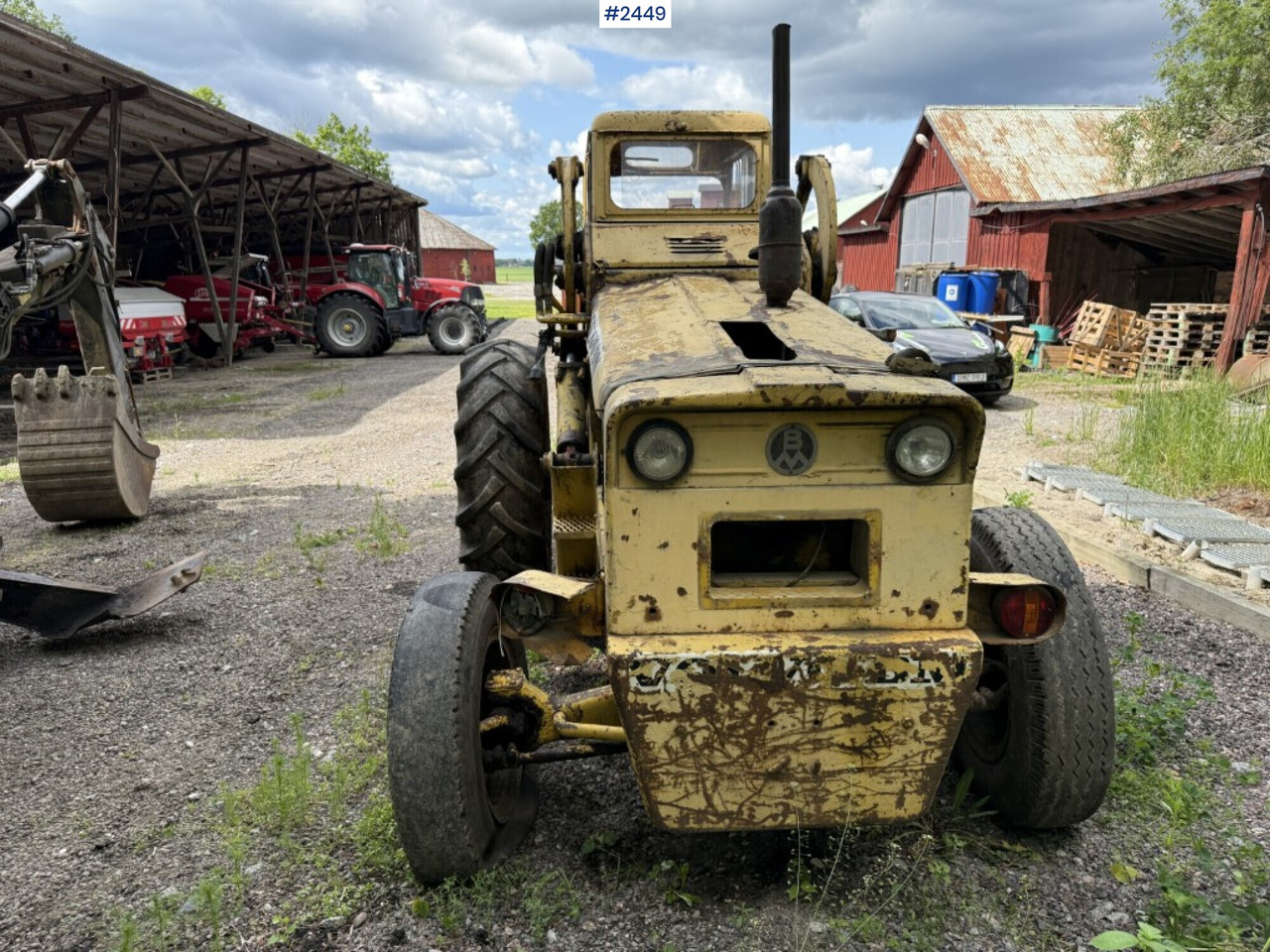 Backhoe loader Volvo BM LM 218 Repair item - Traktor: obrázek 4 Backhoe loader Volvo BM LM 218 Repair item - Traktor: obrázek 4