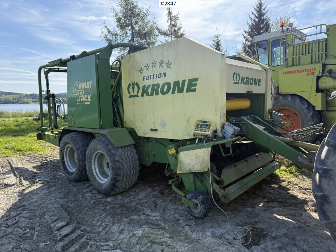 Baler Krone Combi pack Multi-Cut 1500 - Stroj na sklizeň pícnin: obrázek 2 Baler Krone Combi pack Multi-Cut 1500 - Stroj na sklizeň pícnin: obrázek 2