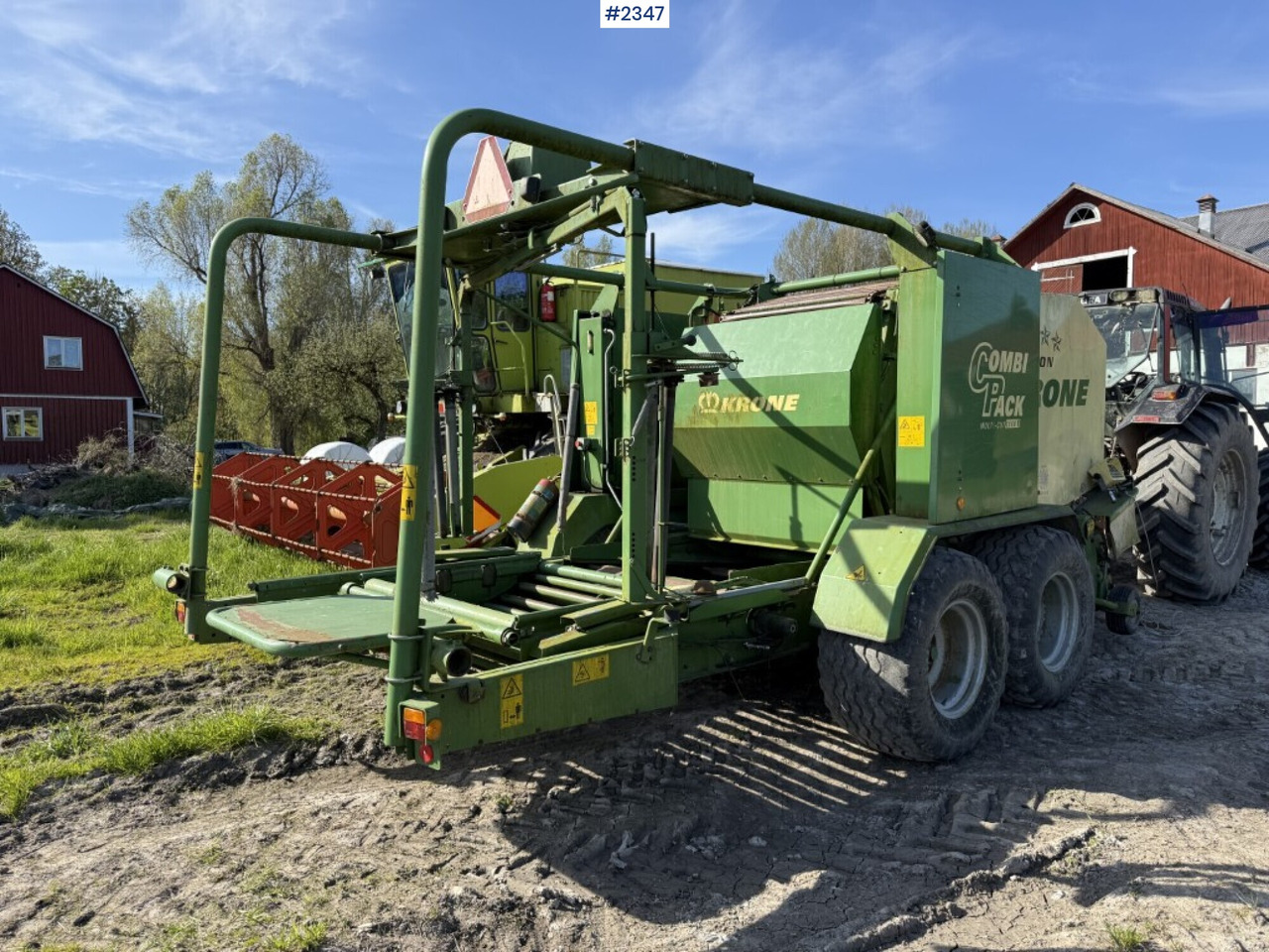 Baler Krone Combi pack Multi-Cut 1500 - Stroj na sklizeň pícnin: obrázek 4 Baler Krone Combi pack Multi-Cut 1500 - Stroj na sklizeň pícnin: obrázek 4
