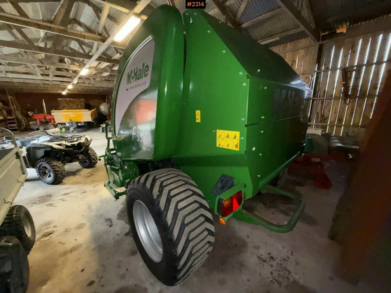 Baler McHale F5500 - Stroj na sklizeň pícnin: obrázek 3 Baler McHale F5500 - Stroj na sklizeň pícnin: obrázek 3
